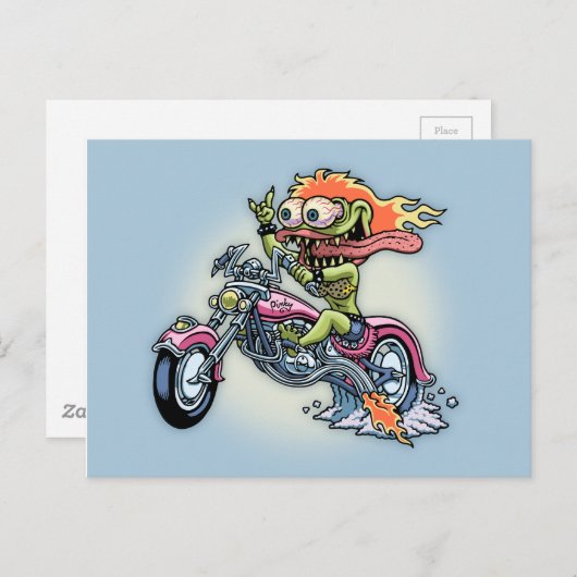 Carte Postale Pinky Paso Robles (Devant / Derrière)