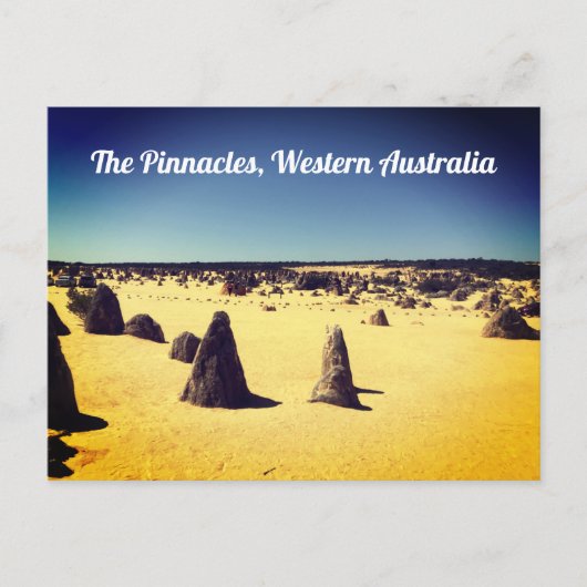 Carte Postale Pinnacles, Australie occidentale (Devant)