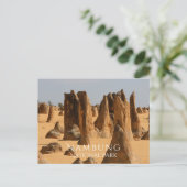 Carte Postale Pinnacles Desert Nambung NP, Ouest de l'Australie (Debout devant)