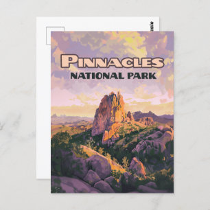 Carte Postale Pinnacles National Park Buttes Californie