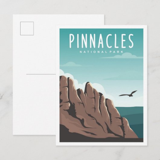 Carte Postale Pinnacles National Park California Travel (Devant / Derrière)