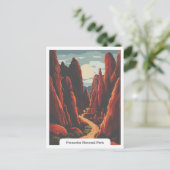 Carte Postale Pinnacles National Park, Californie États-Unis (Debout devant)