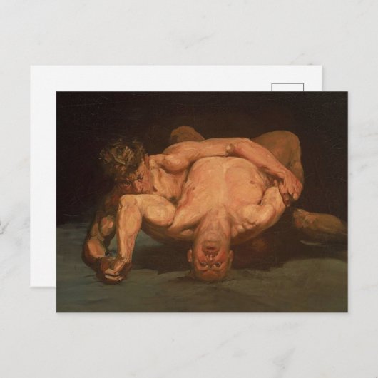 Carte Postale Pinné, 1895 (Devant / Derrière)