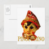 Carte Postale Pinocchino (Devant / Derrière)