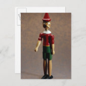 Carte Postale Pinocchio (Devant / Derrière)