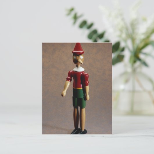 Carte Postale Pinocchio (Debout devant)