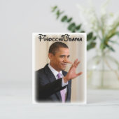 Carte Postale PinocchiObama (Debout devant)