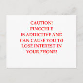 CARTE POSTALE PINOCHLE (Devant)