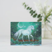 Carte Postale Pins croustillants de Unicorne (Debout devant)