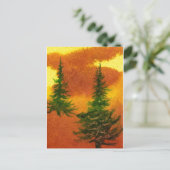 Carte postale "Pins dans la fosse #2" (Debout devant)