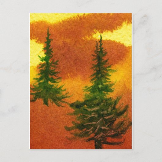 Carte postale "Pins dans la fosse #2" (Devant)