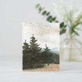 Carte postale "Pins de prairie" (Debout devant)