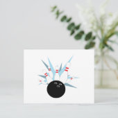 Carte Postale Pins de quilles (Debout devant)