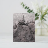 Carte postale "Pins sur le pic" (Debout devant)