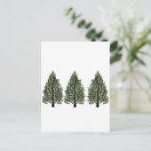 Carte Postale Pins triple (Debout devant)