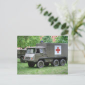 Carte Postale Pinzgauer 712 SAN (Debout devant)