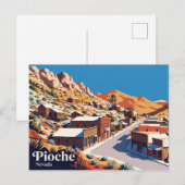 Carte Postale Pioche USA (Devant / Derrière)