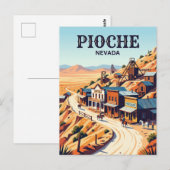 Carte Postale Pioche USA (Devant / Derrière)