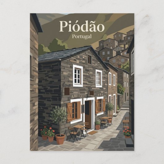 Carte Postale Piódão Portugal (Devant)