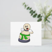 Carte Postale Pion de jeu d'échecs aux échecs (Debout devant)