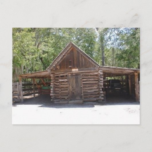 Carte postale - Pioneer Corn Crib (Devant)