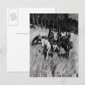 Carte Postale Pionniers de la première heure sur le Blue Ridge (Devant / Derrière)