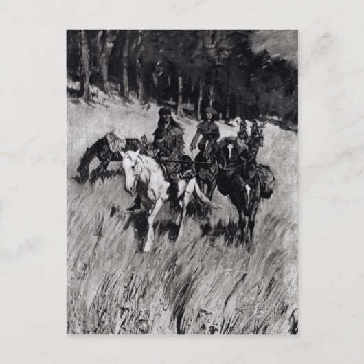 Carte Postale Pionniers de la première heure sur le Blue Ridge (Devant)