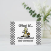 Carte Postale Pions (Debout devant)