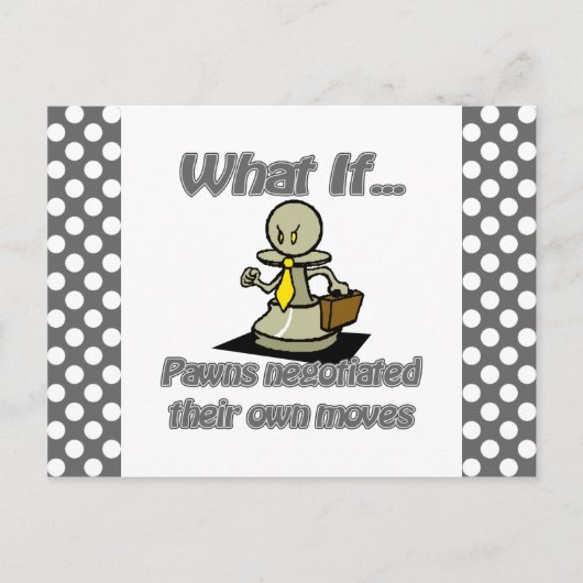 Carte Postale Pions (Devant)