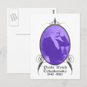 Carte Postale Piotr Il'yich Tchaikovsky (Devant / Derrière)