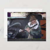 Carte Postale Pipe d'art urbain (Devant / Derrière)