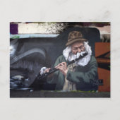 Carte Postale Pipe d'art urbain (Devant)