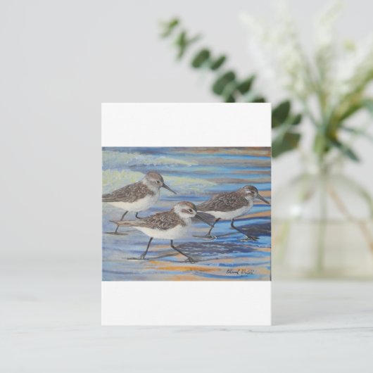 Carte Postale Pipe de sable (Debout devant)