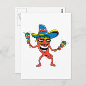 Carte Postale Pipe mexicaine (Devant / Derrière)