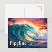 Carte Postale Pipeline États-Unis (Devant / Derrière)