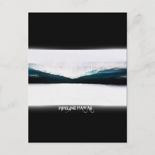 Carte Postale Pipeline Hawaii (Devant)