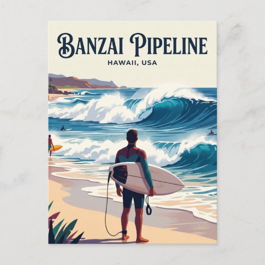 Carte Postale Pipeline USA (Devant)