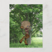 Carte Postale Piping Satyr (Devant)