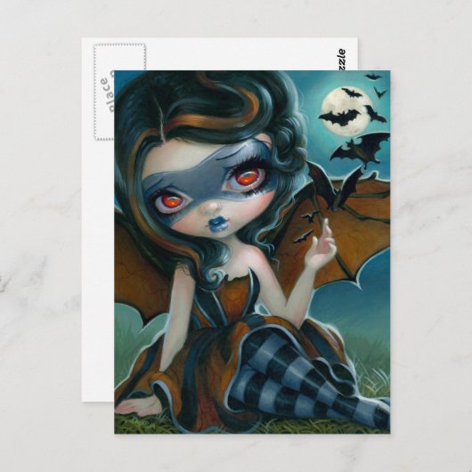 Carte postale "Pipistrello" (Devant / Derrière)