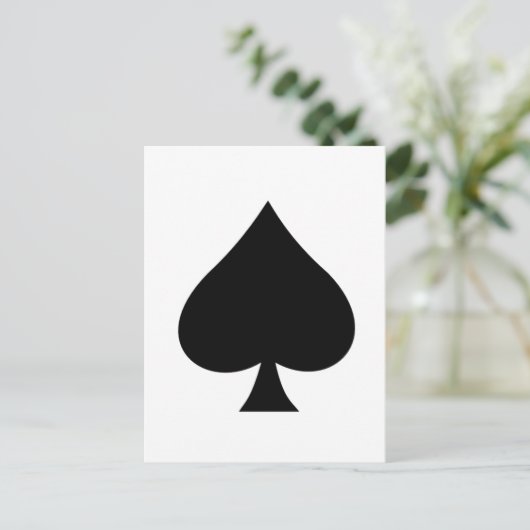 Carte Postale pique (Debout devant)