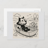 Carte Postale Pique-nique (Devant / Derrière)