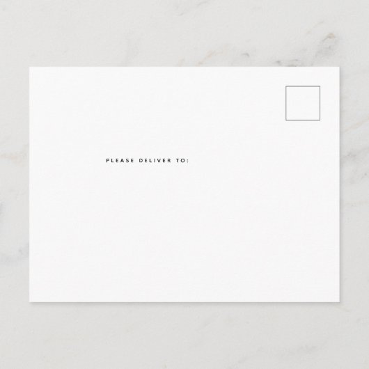 Carte Postale Pique-Nique Dans Le Parc Baby shower Bleu En vichy (Dos)