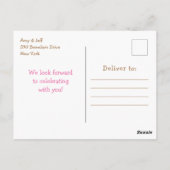 Carte Postale Pique-nique de nounours à l'occasion d'un annivers (Dos)