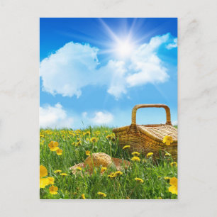 Carte Postale Pique-nique d'été