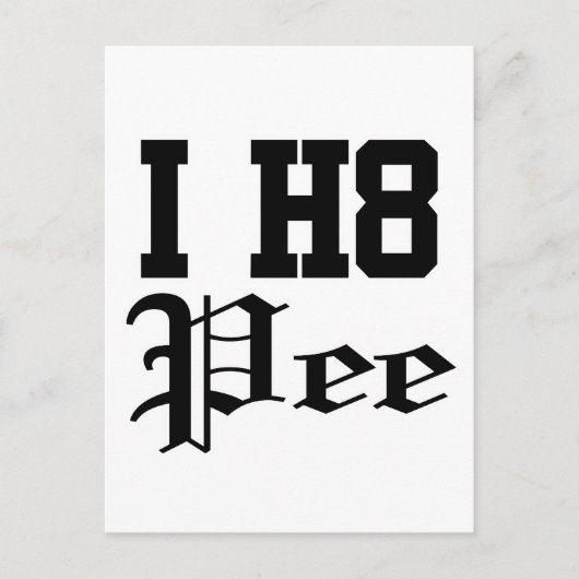 Carte Postale piquer (Devant)