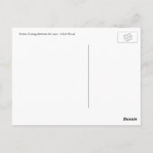 Carte Postale Piquets de négociation (Dos)