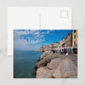 Carte Postale Piran, Slovénie Travel (Devant / Derrière)