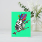 Carte Postale Piranha (Debout devant)