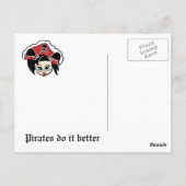 Carte postale pirate (Dos)