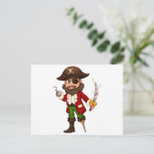 Carte Postale Pirate (Debout devant)